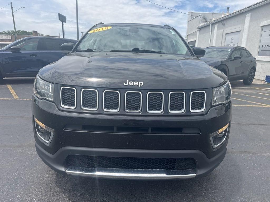 Used 2018 Jeep Compass Limited with VIN 3C4NJDCB4JT135462 for sale in Fostoria, OH