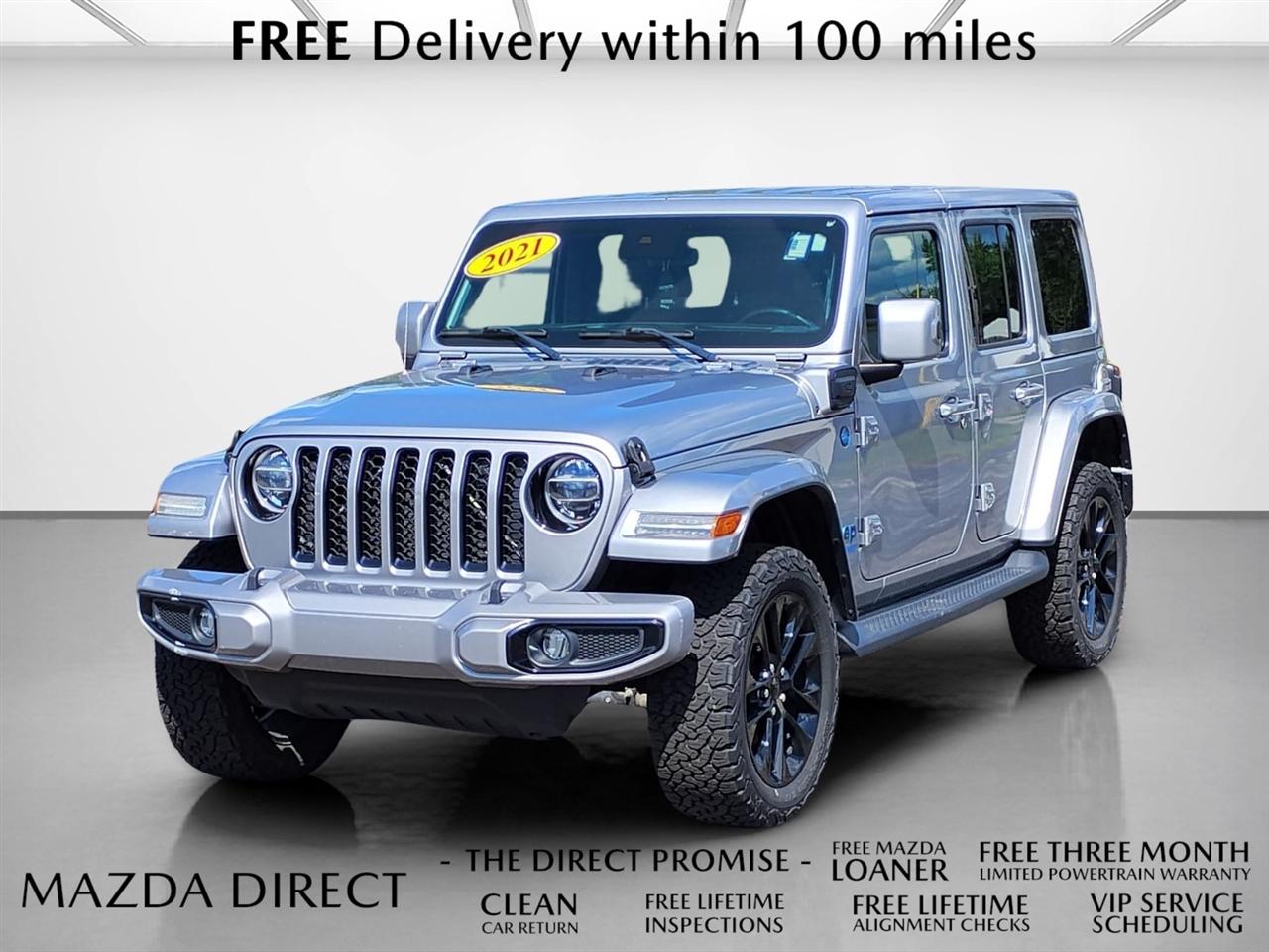 2021 Jeep Wrangler 4xe Unlimited Sahara High Altitude 4x4