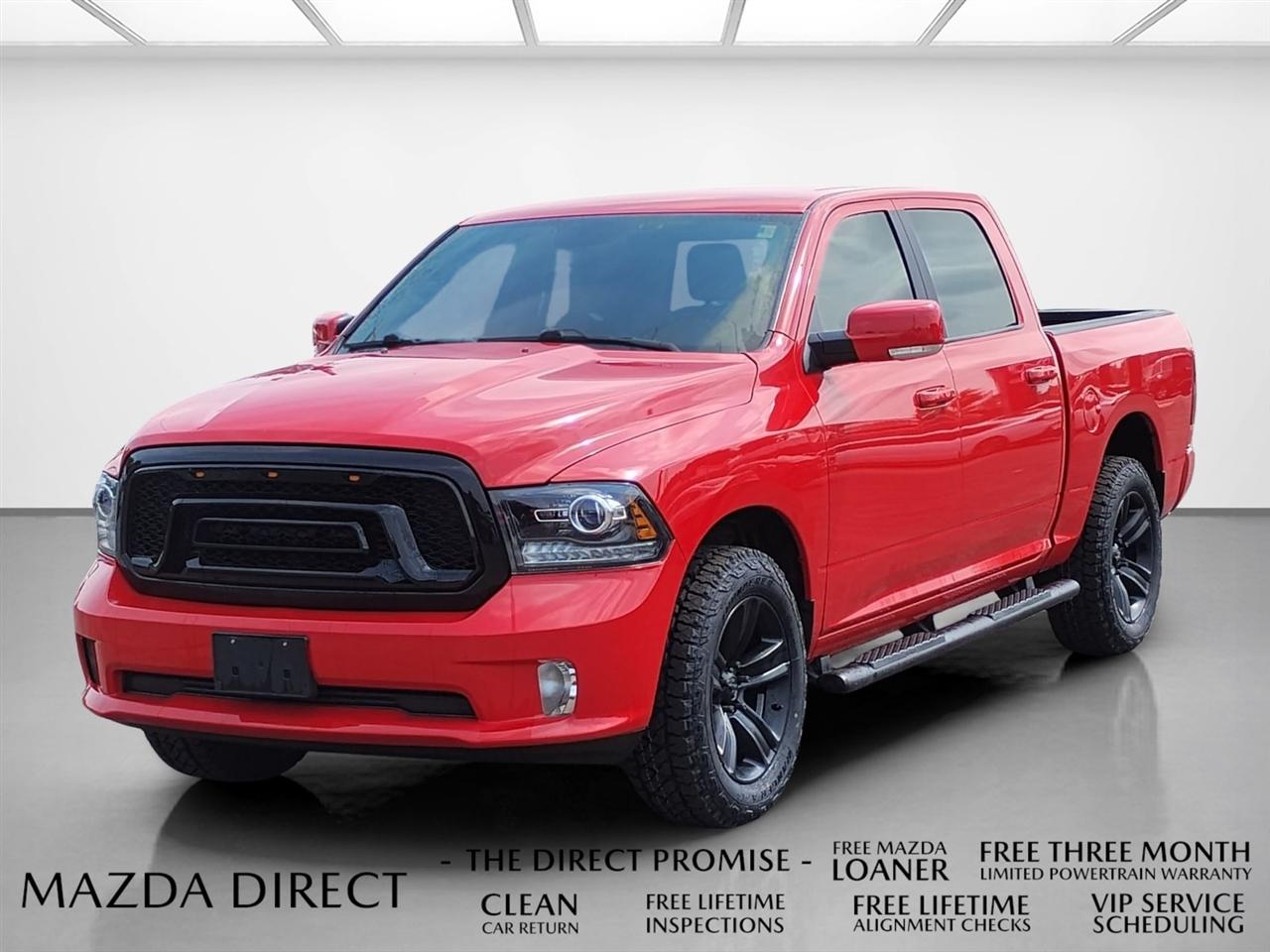2018 RAM 1500 Night 4x4 Crew Cab 5'7" Box *Ltd Avail*