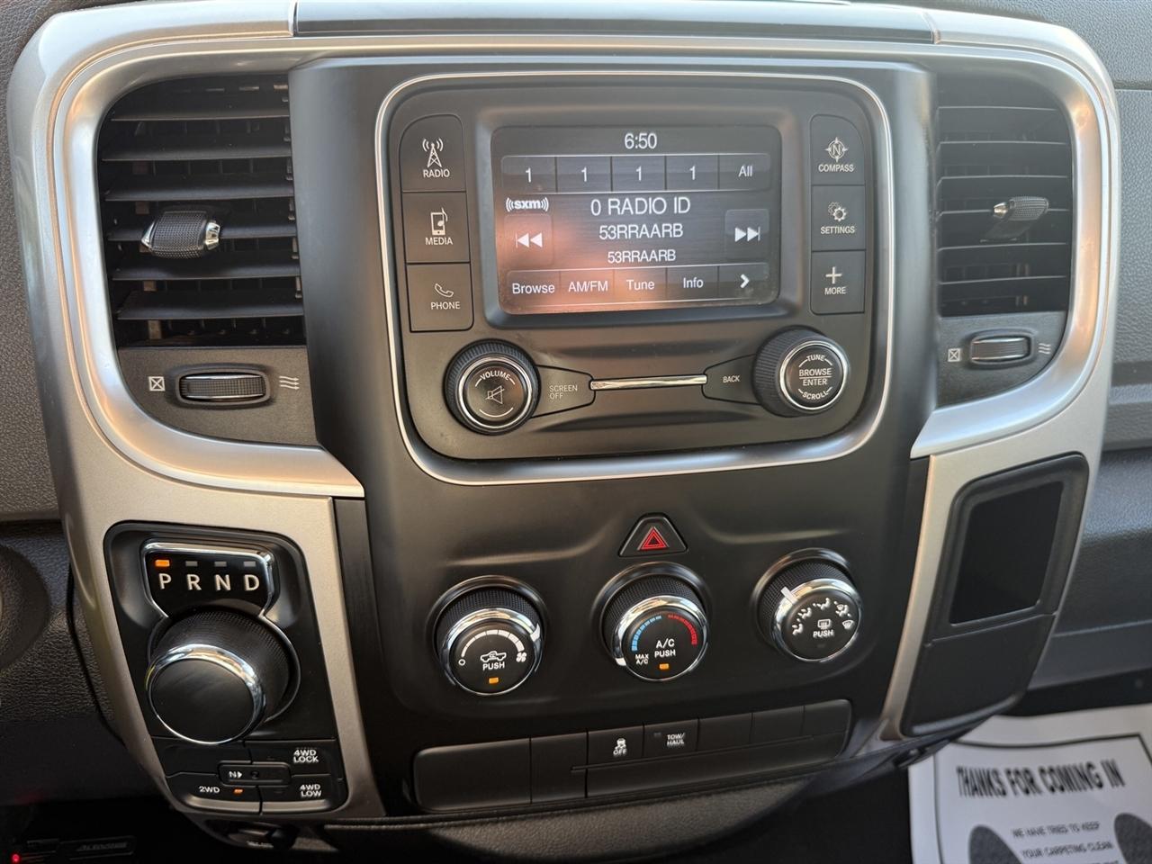 RAM 1500 SLT 4x4 Quad Cab 6'4" Box 2017