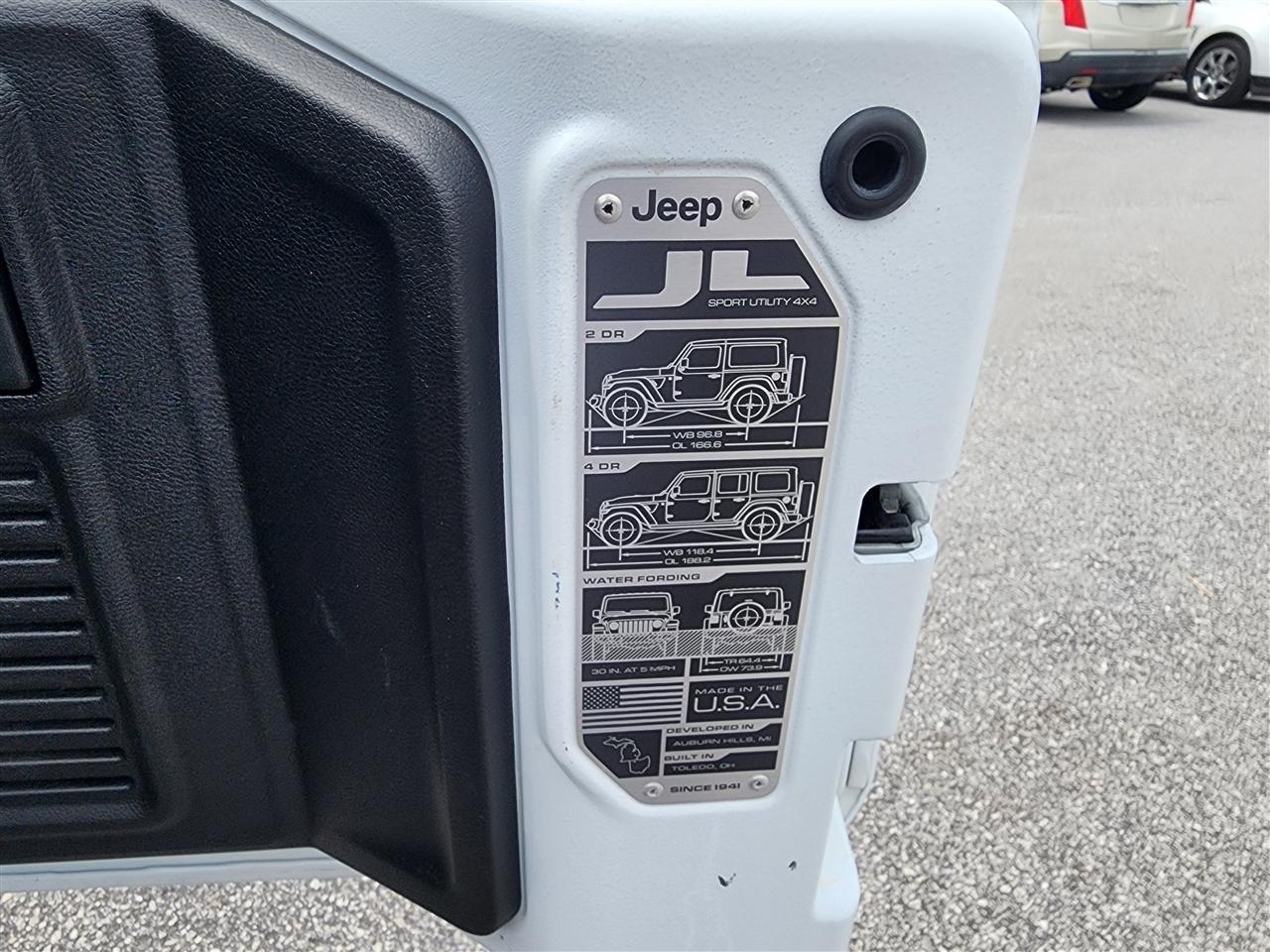 Jeep Wrangler Unlimited Sport 2019