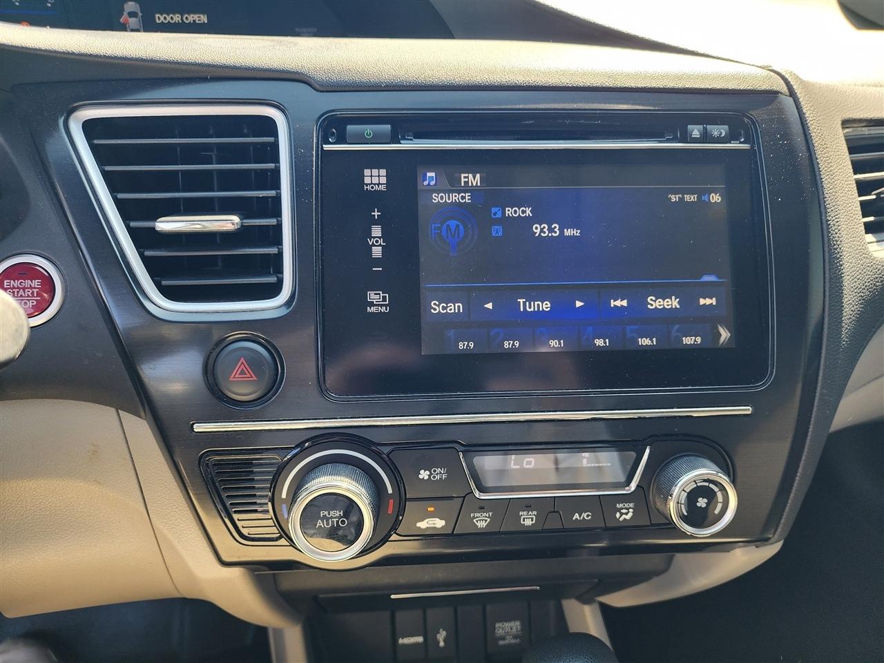 Honda Civic EX Sedan CVT 2015