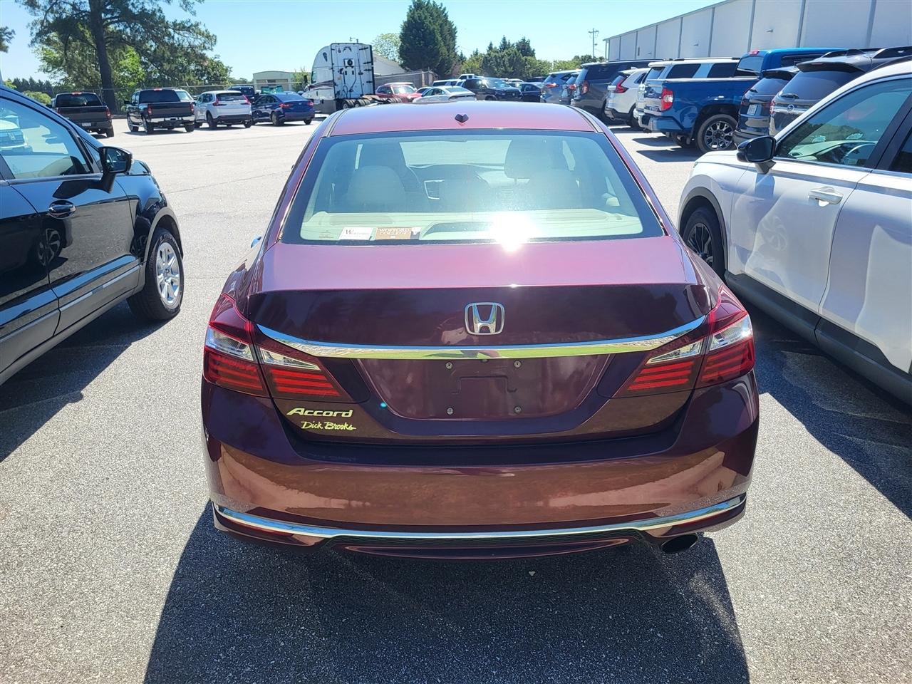 Honda Accord EX Sedan CVT w/ Honda Sensing 2017
