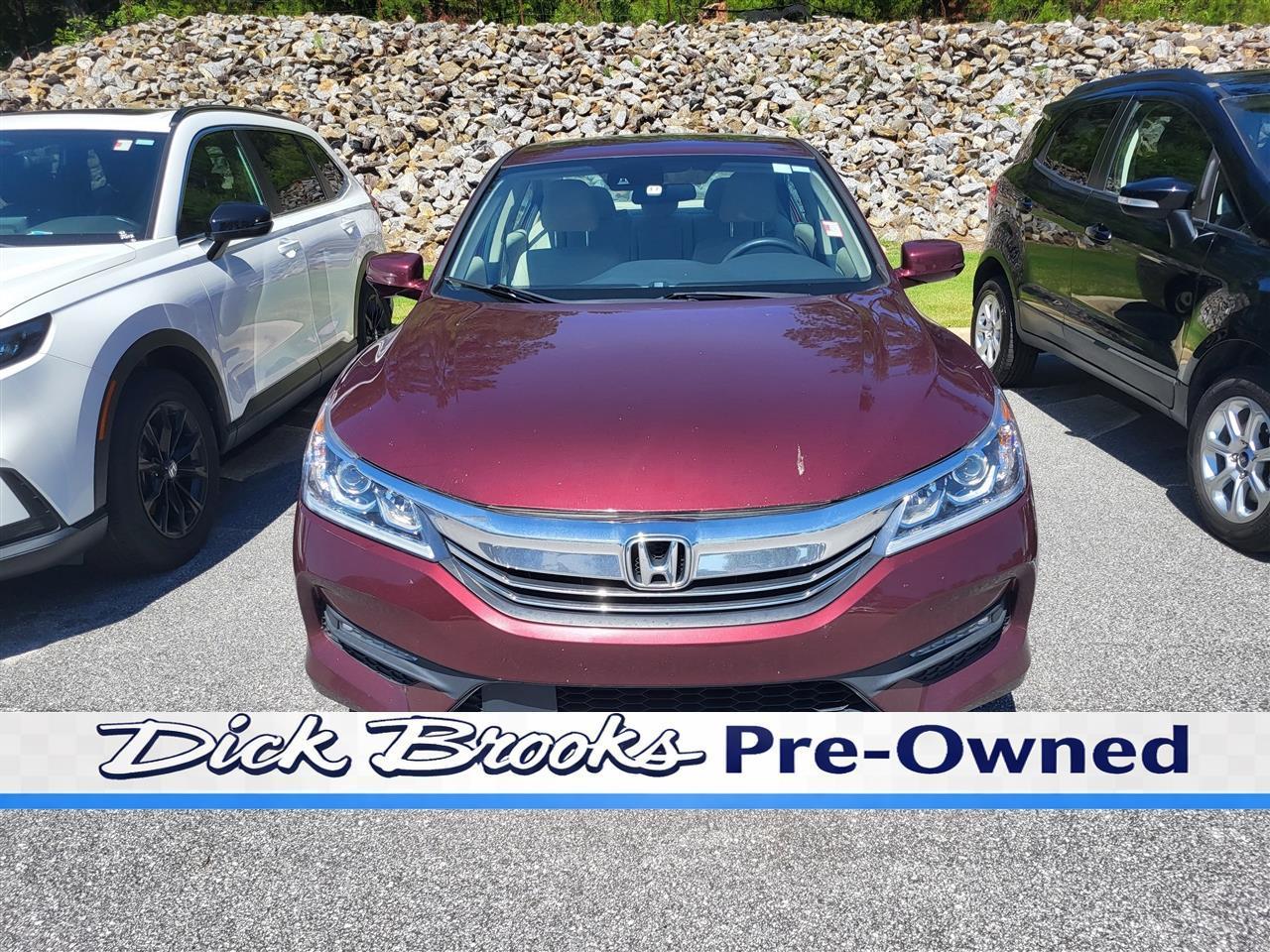 Honda Accord EX Sedan CVT w/ Honda Sensing 2017