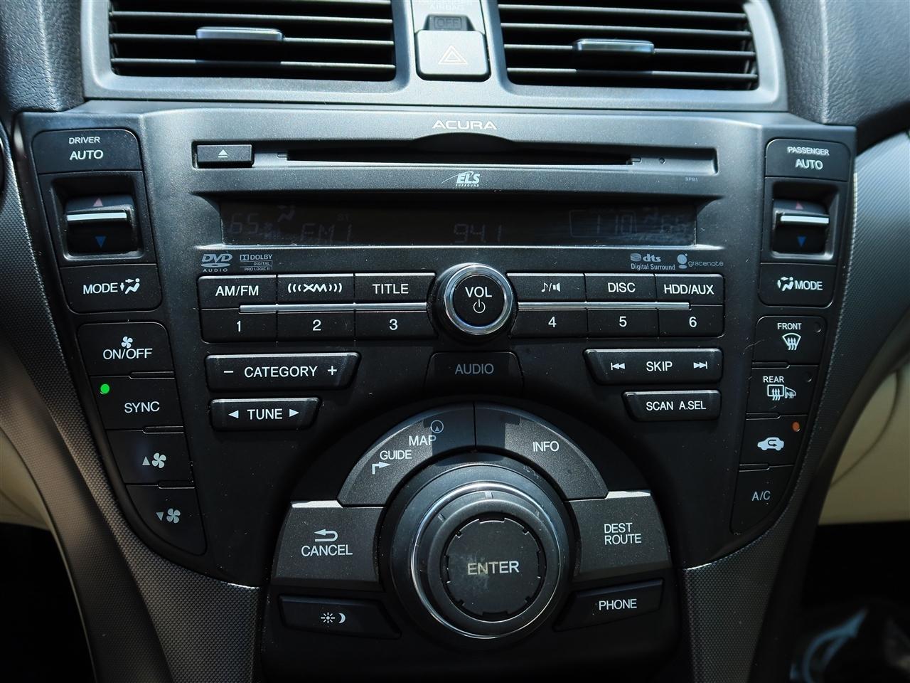 Acura TL 6-Speed AT with Advance Package 2012