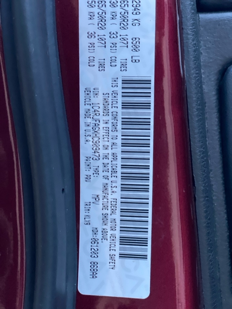 Jeep Grand Cherokee  2017