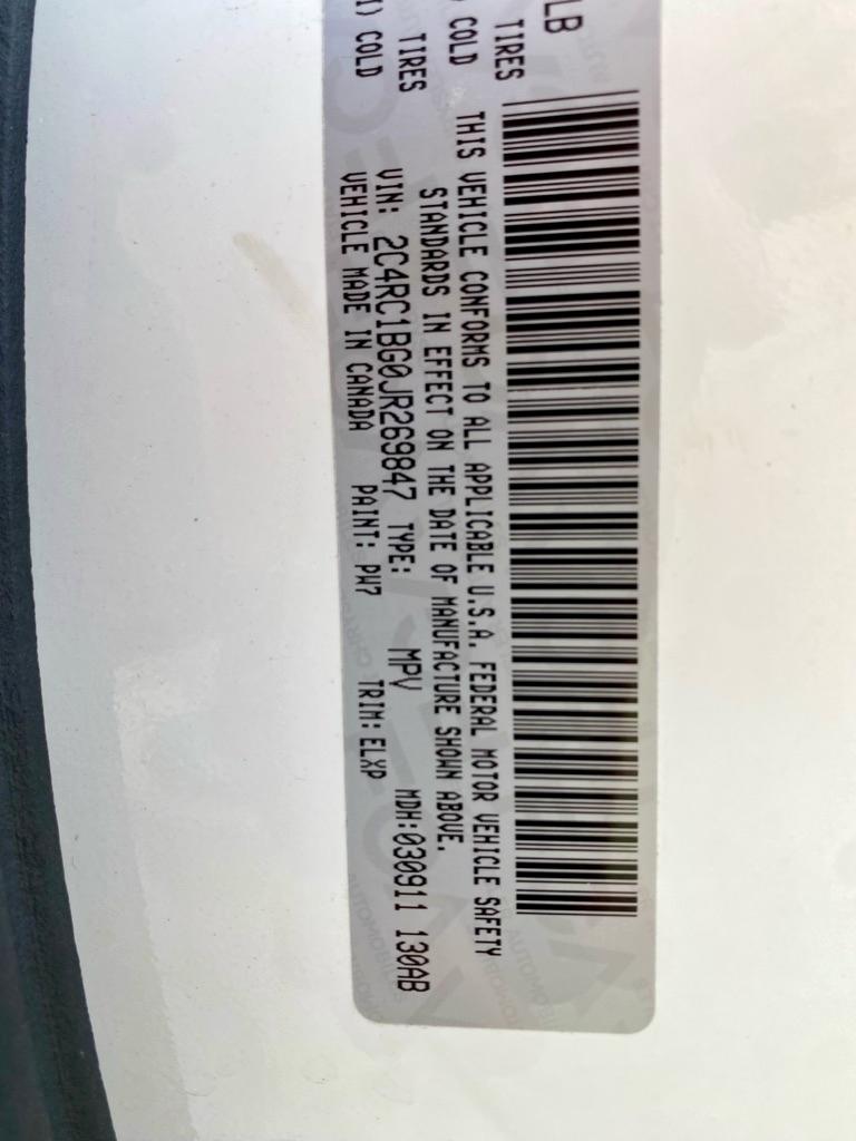 Chrysler Pacifica  2018