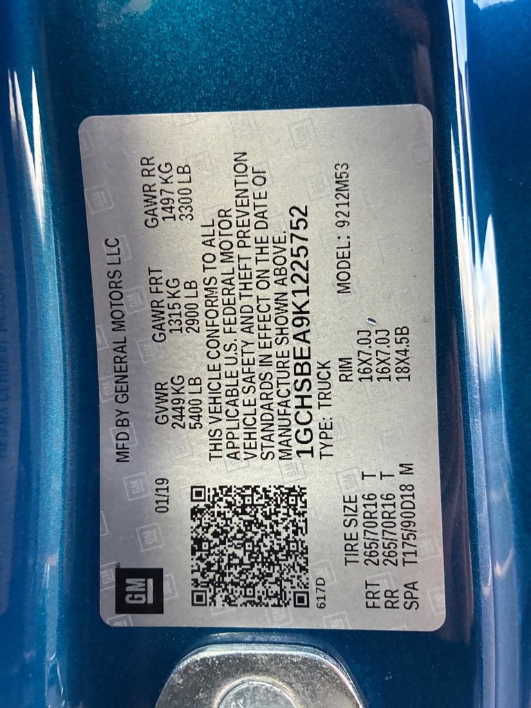 Chevrolet Colorado  2019