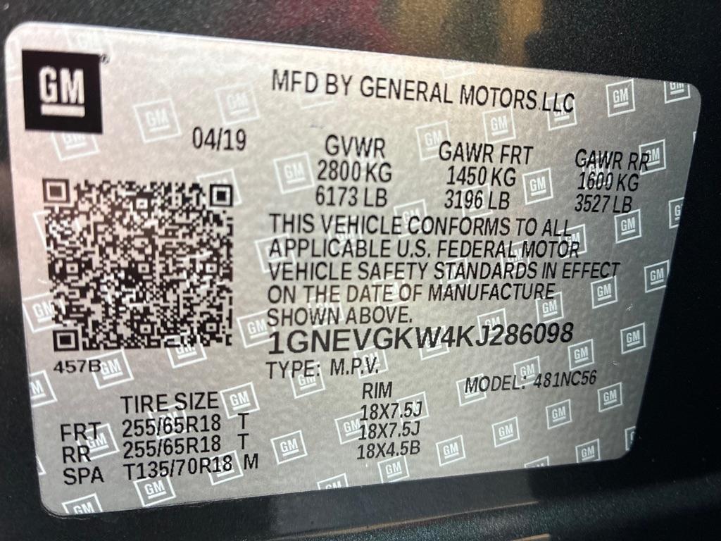 Chevrolet Traverse  2019