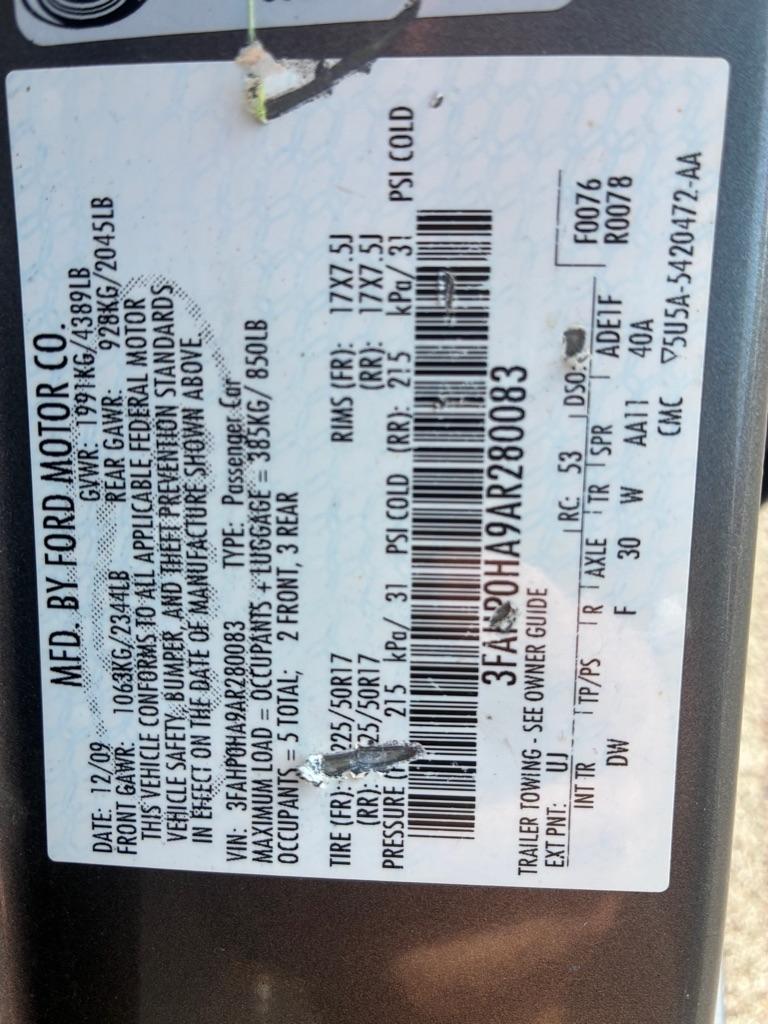 Ford Fusion  2010