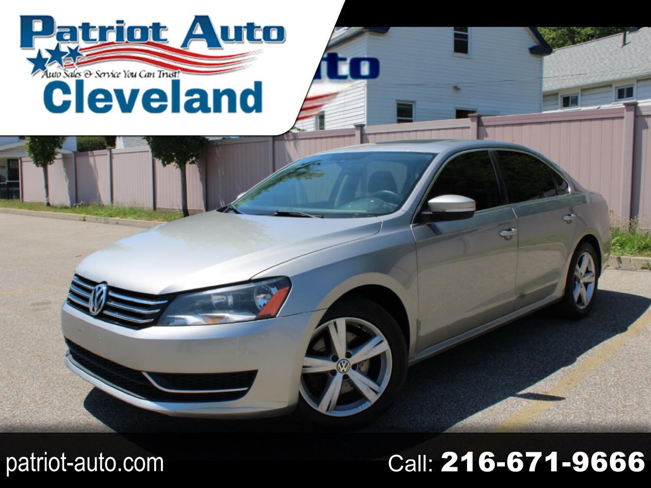 2013 Volkswagen Passat SE PZEV