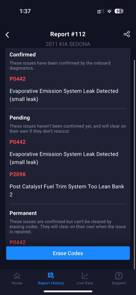 Kia Sedona LX LWB 2011