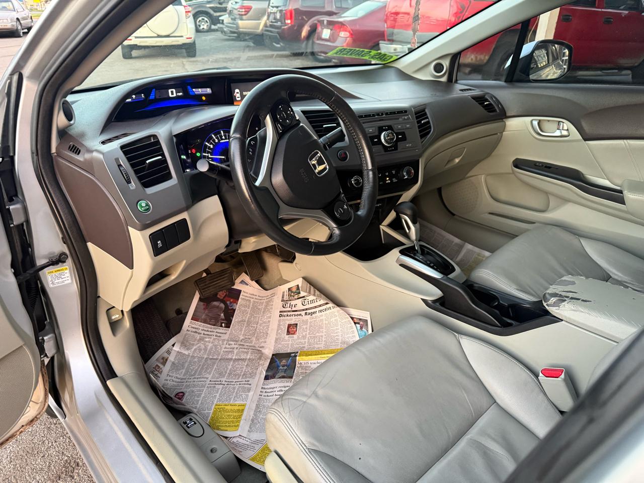 Honda Civic EX-L Sedan 5-Speed AT 2012