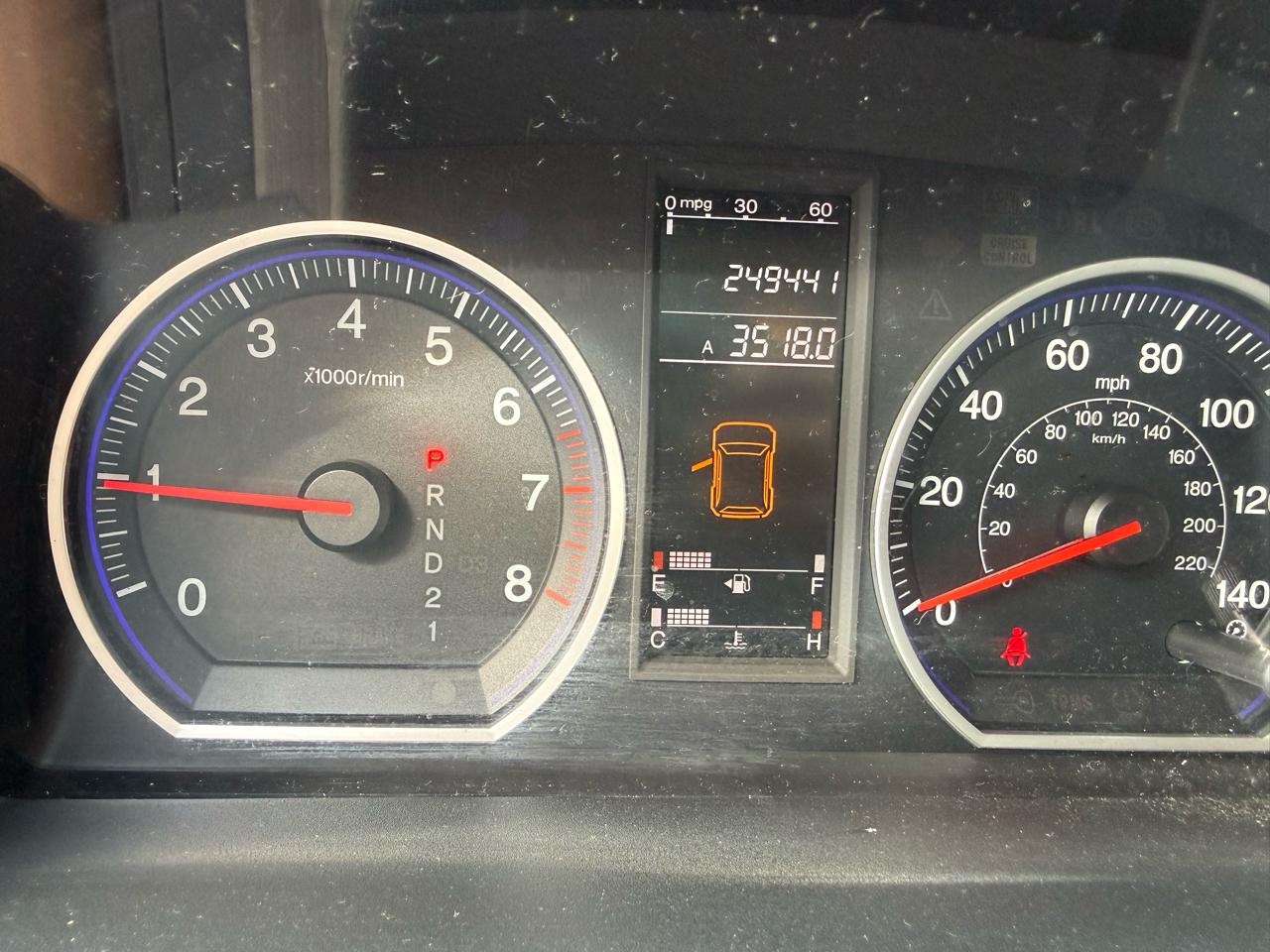 Honda CR-V LX 2WD 5-Speed AT 2009