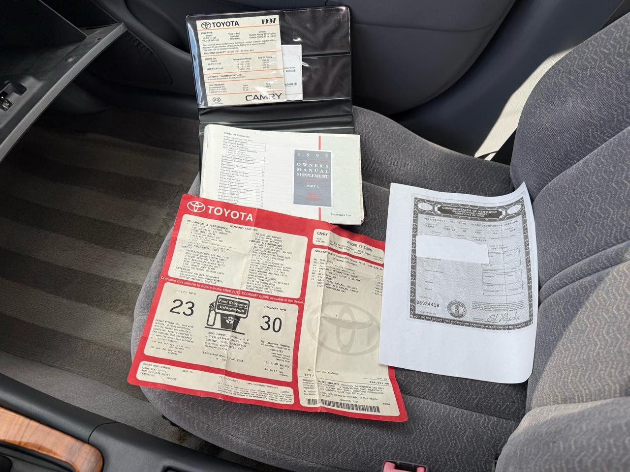 Toyota Camry CE 1997