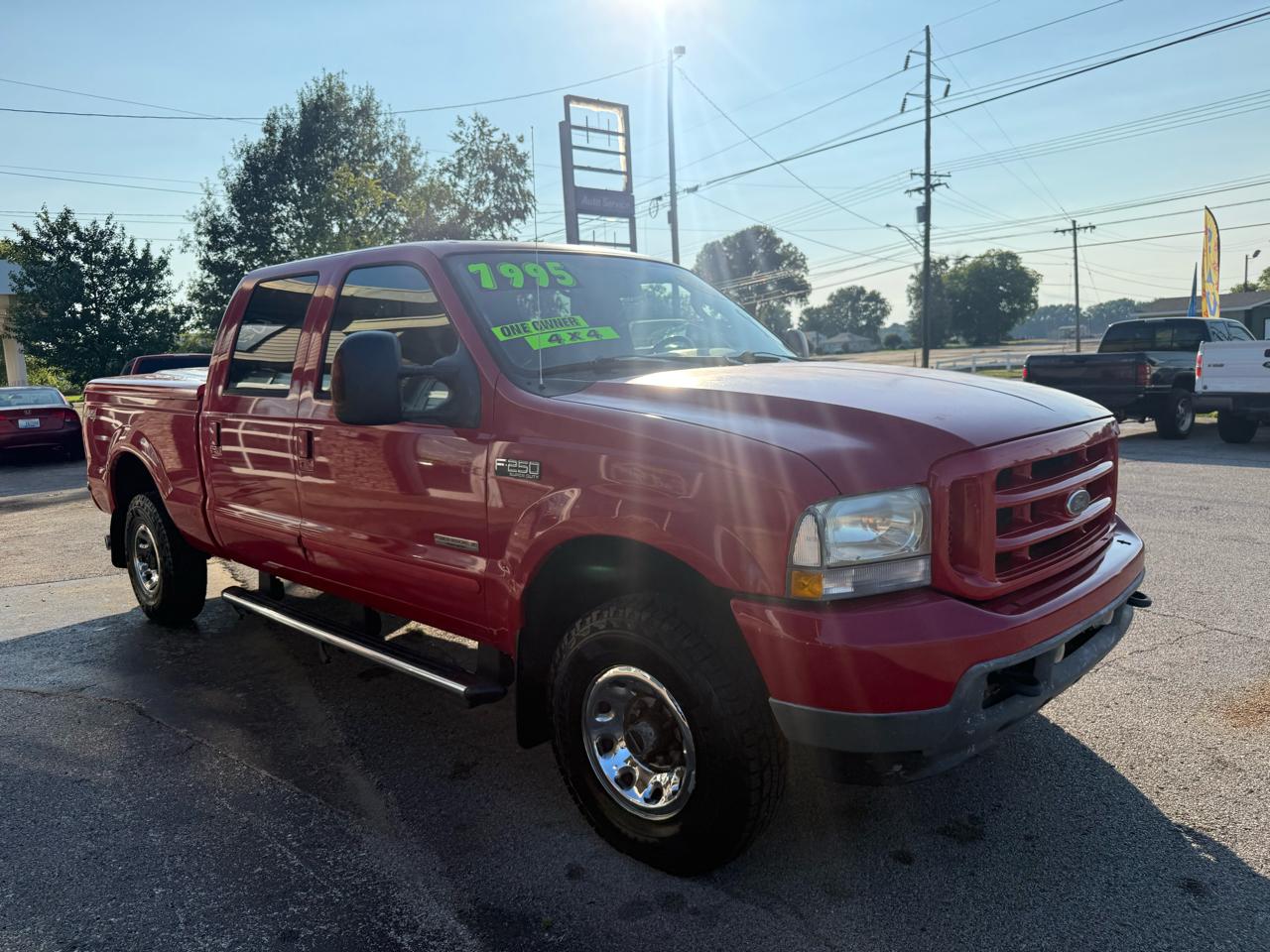Ford F-250 SD Lariat Crew Cab Long Bed 4WD 2004
