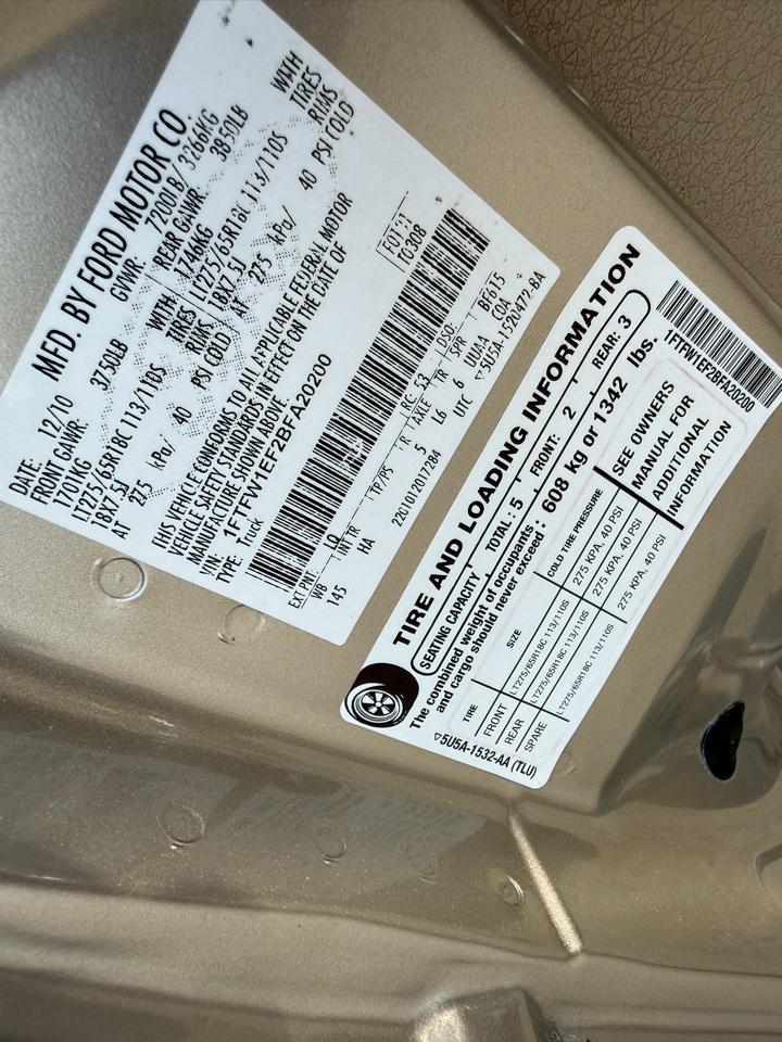 Ford F-150 Lariat 2011
