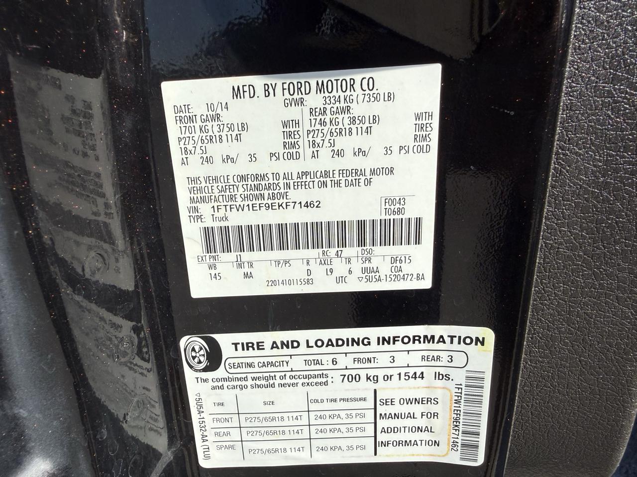 Ford F-150 XLT 2014