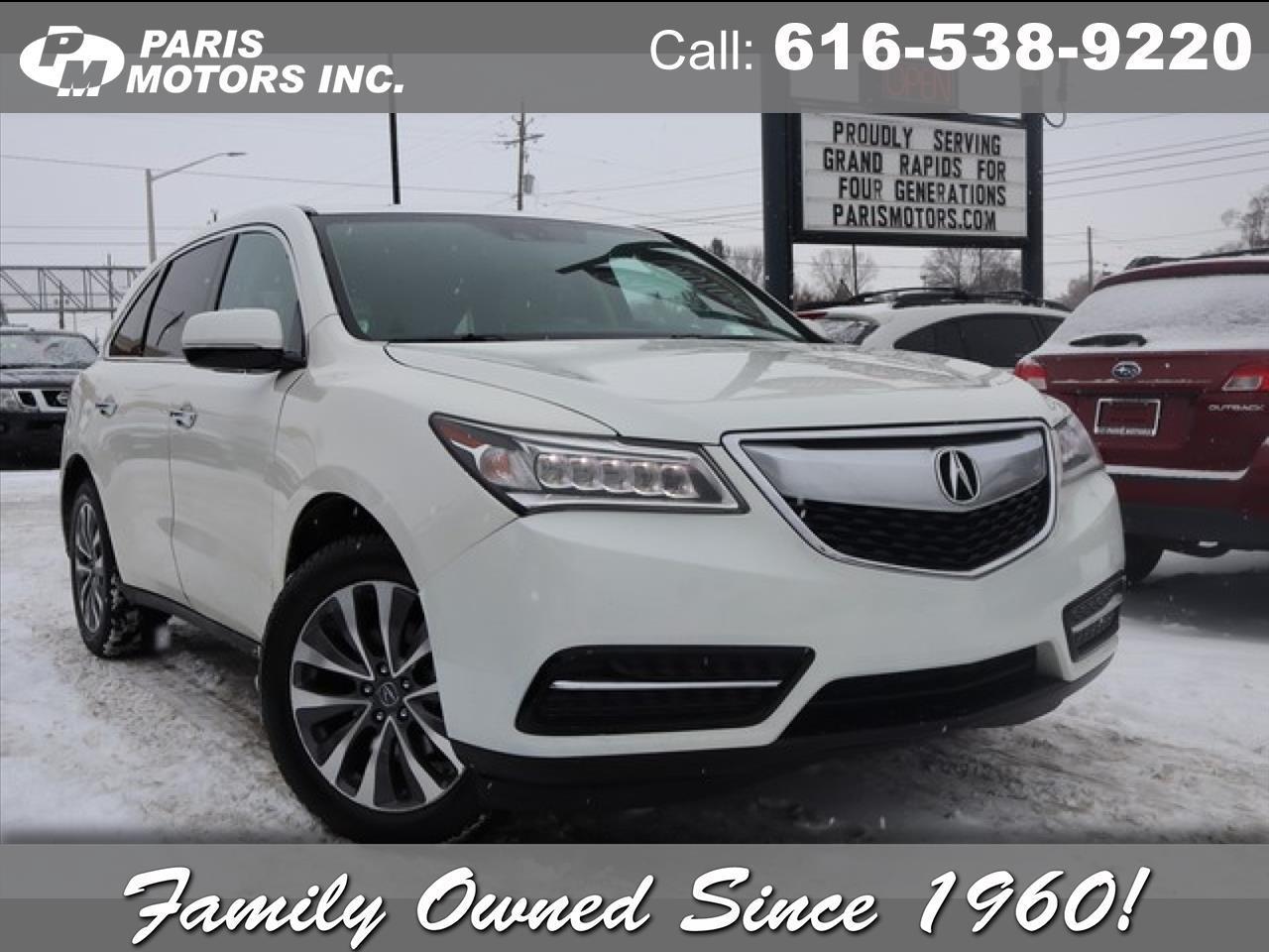 2014 Acura MDX Tech/Entertainment Pkg