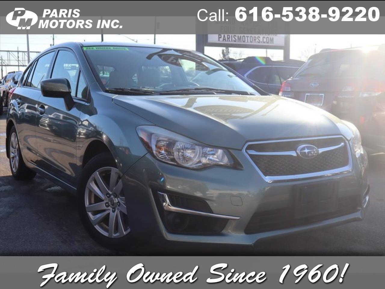 2016 Subaru Impreza 2.0i Premium
