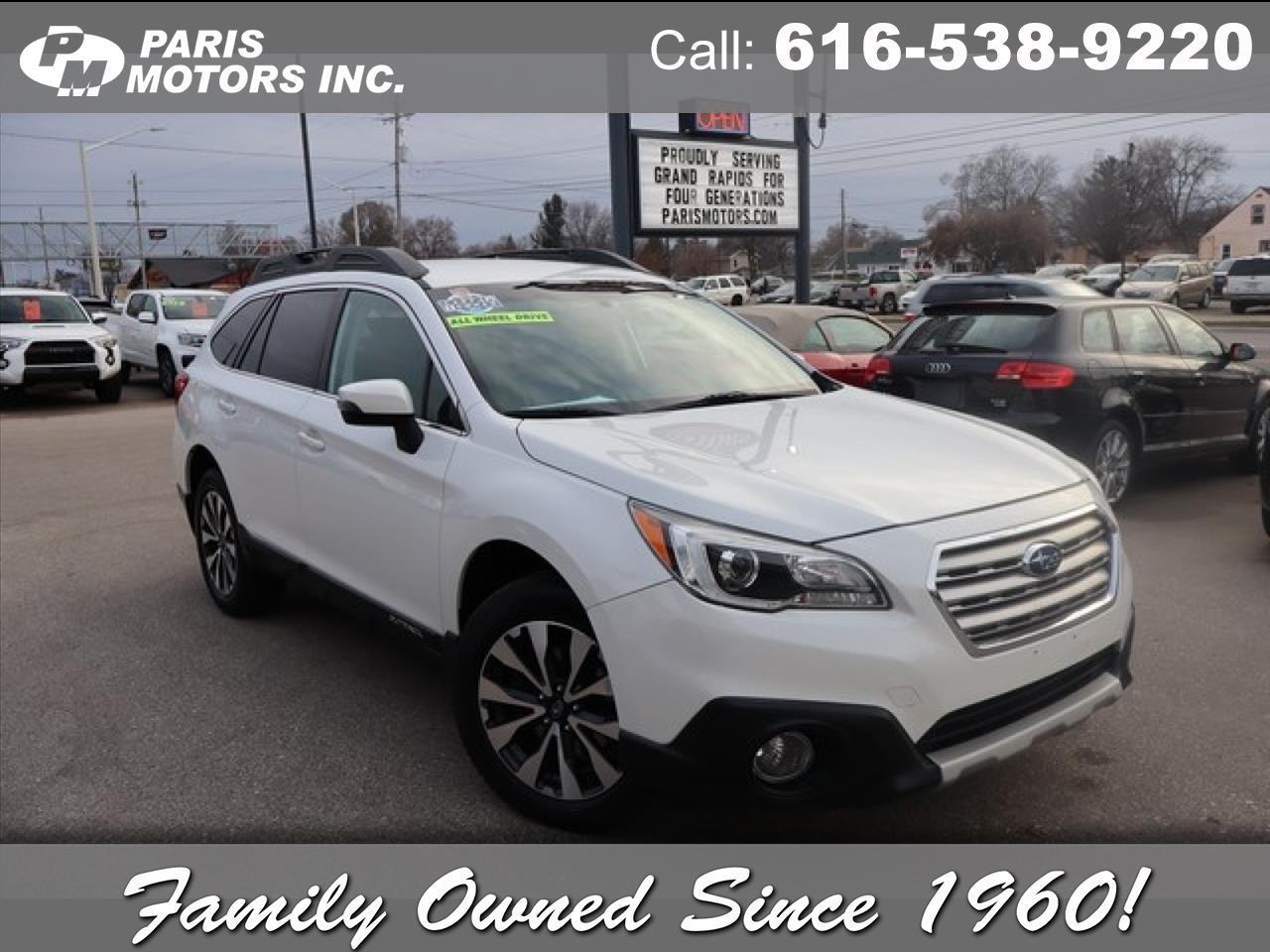 2016 Subaru Outback 2.5i Limited