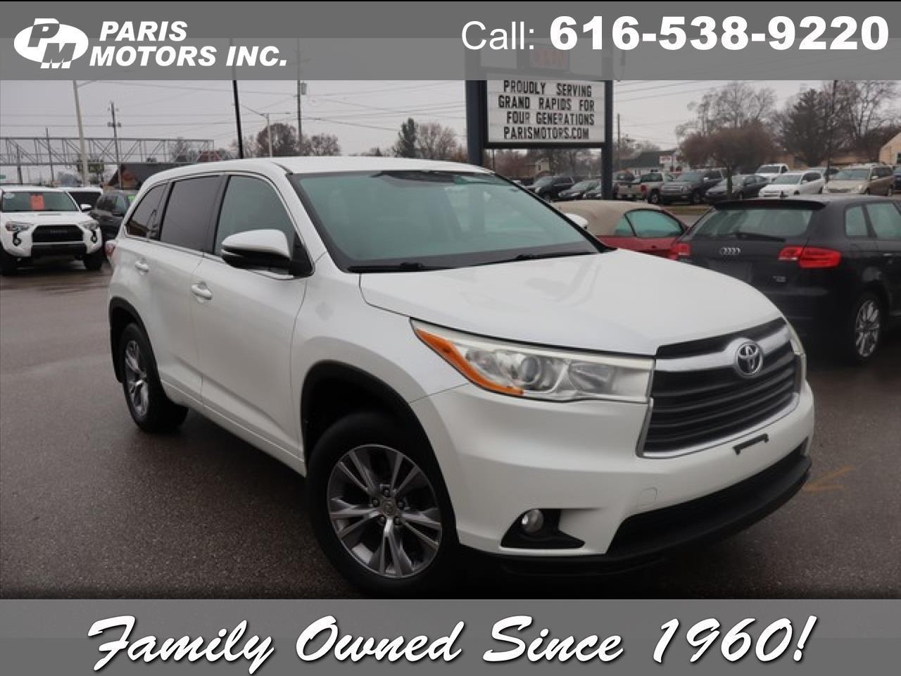 2014 Toyota Highlander LE Plus