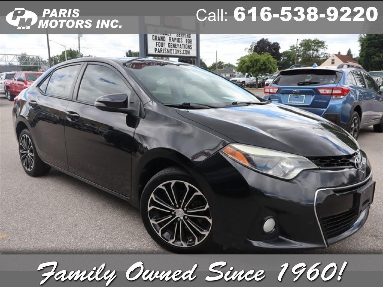 2015 Toyota Corolla S Plus