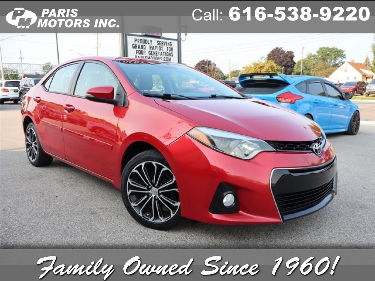 2014 Toyota Corolla S Plus