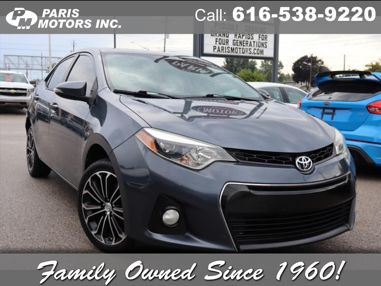 2014 Toyota Corolla S Plus