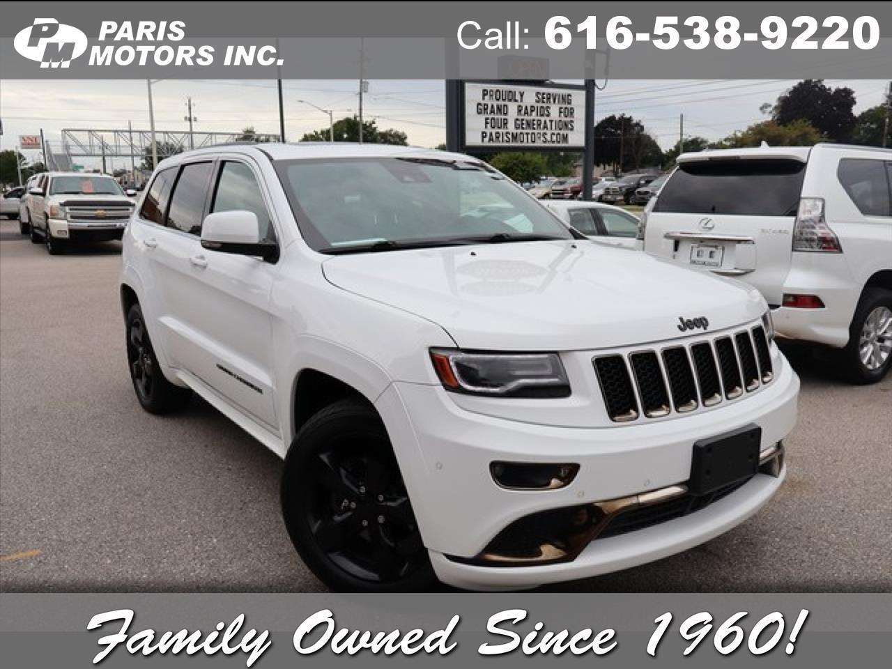 2016 Jeep Grand Cherokee High Altitude