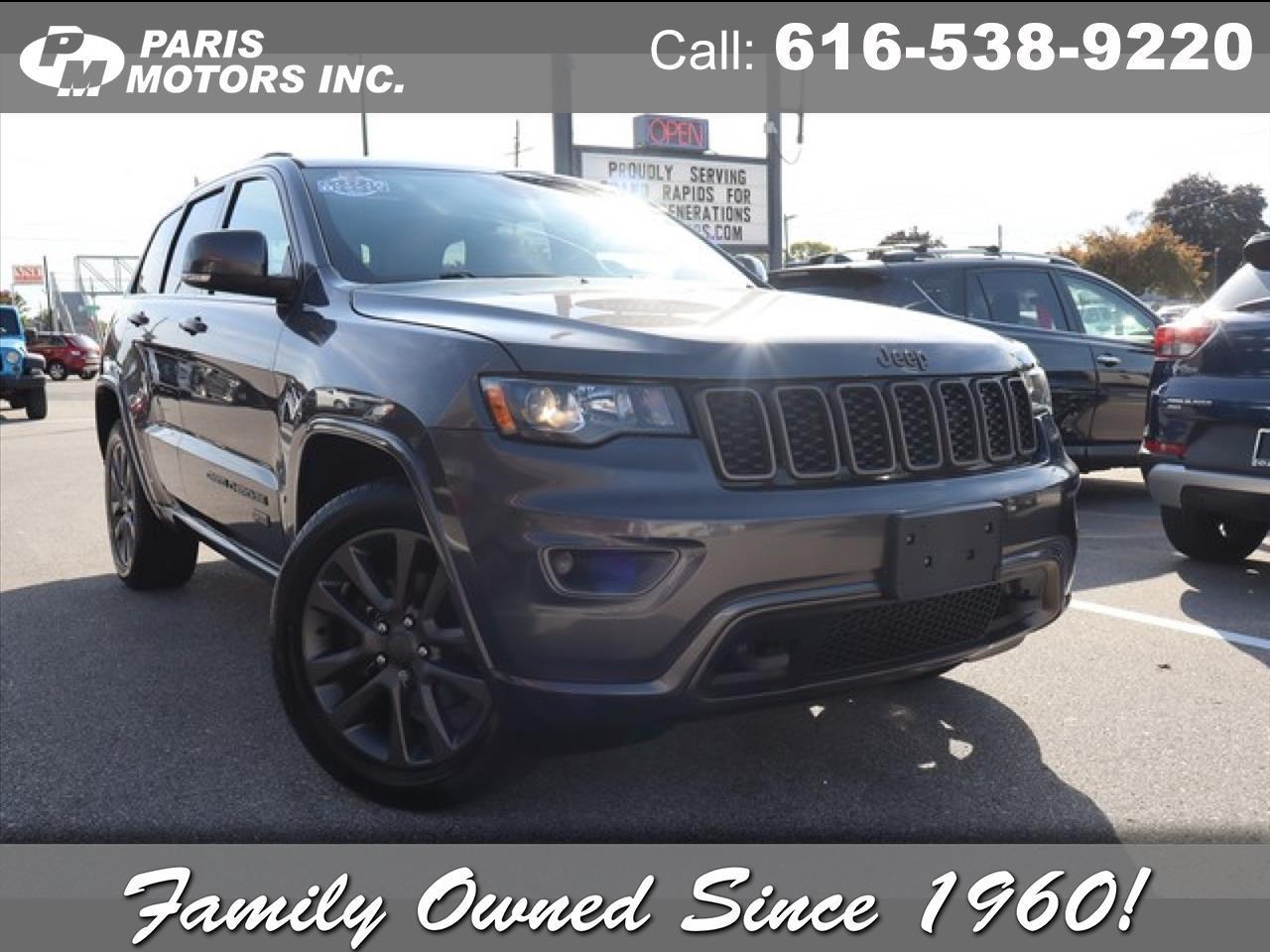 2016 Jeep Grand Cherokee Limited 75th Anniversary