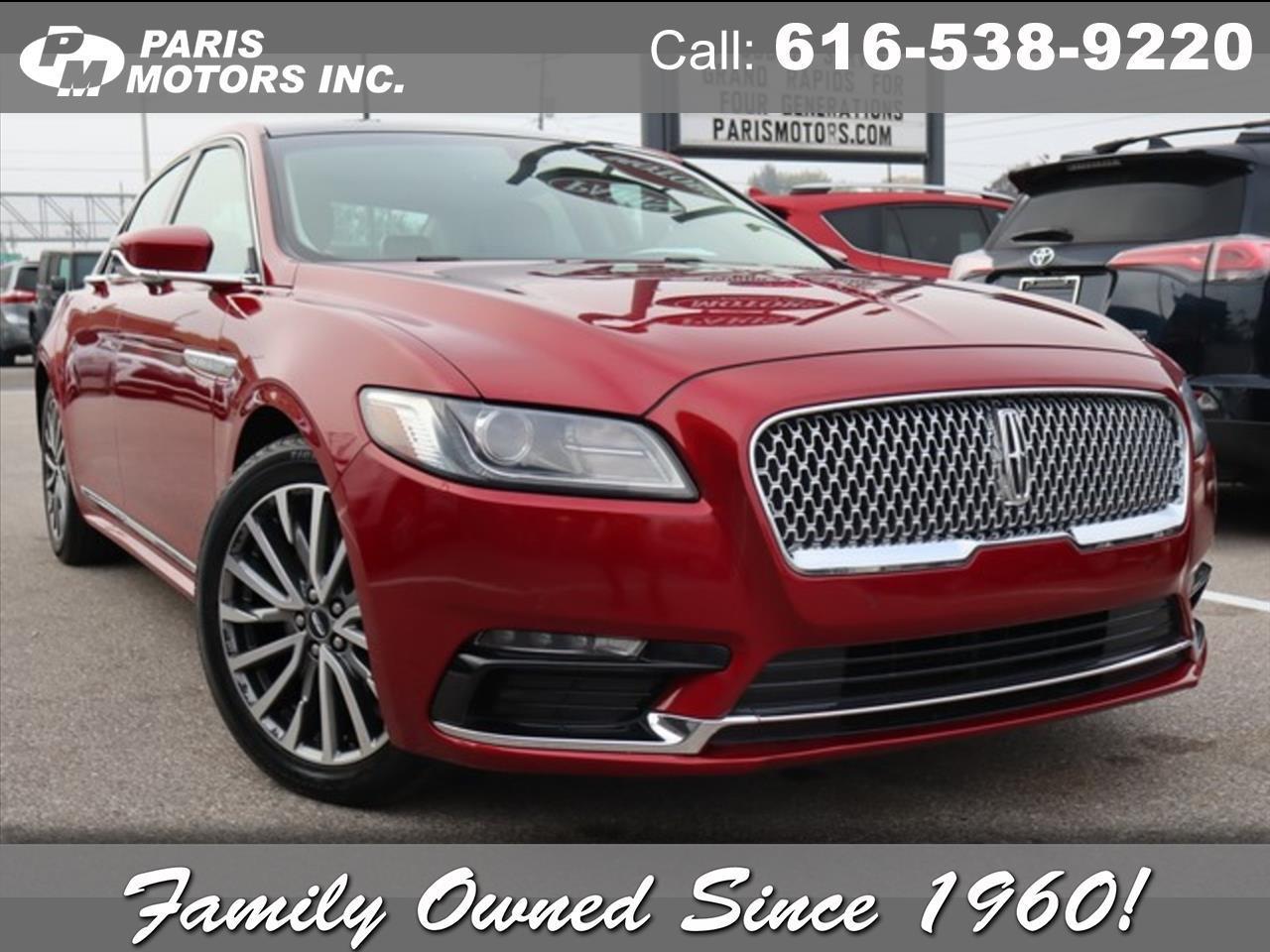 2017 Lincoln Continental