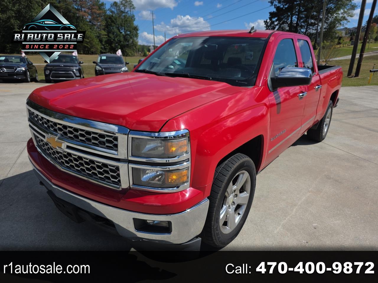 Chevrolet Silverado 1500 4WD Double Cab 143.5" LT w/1LT 2014