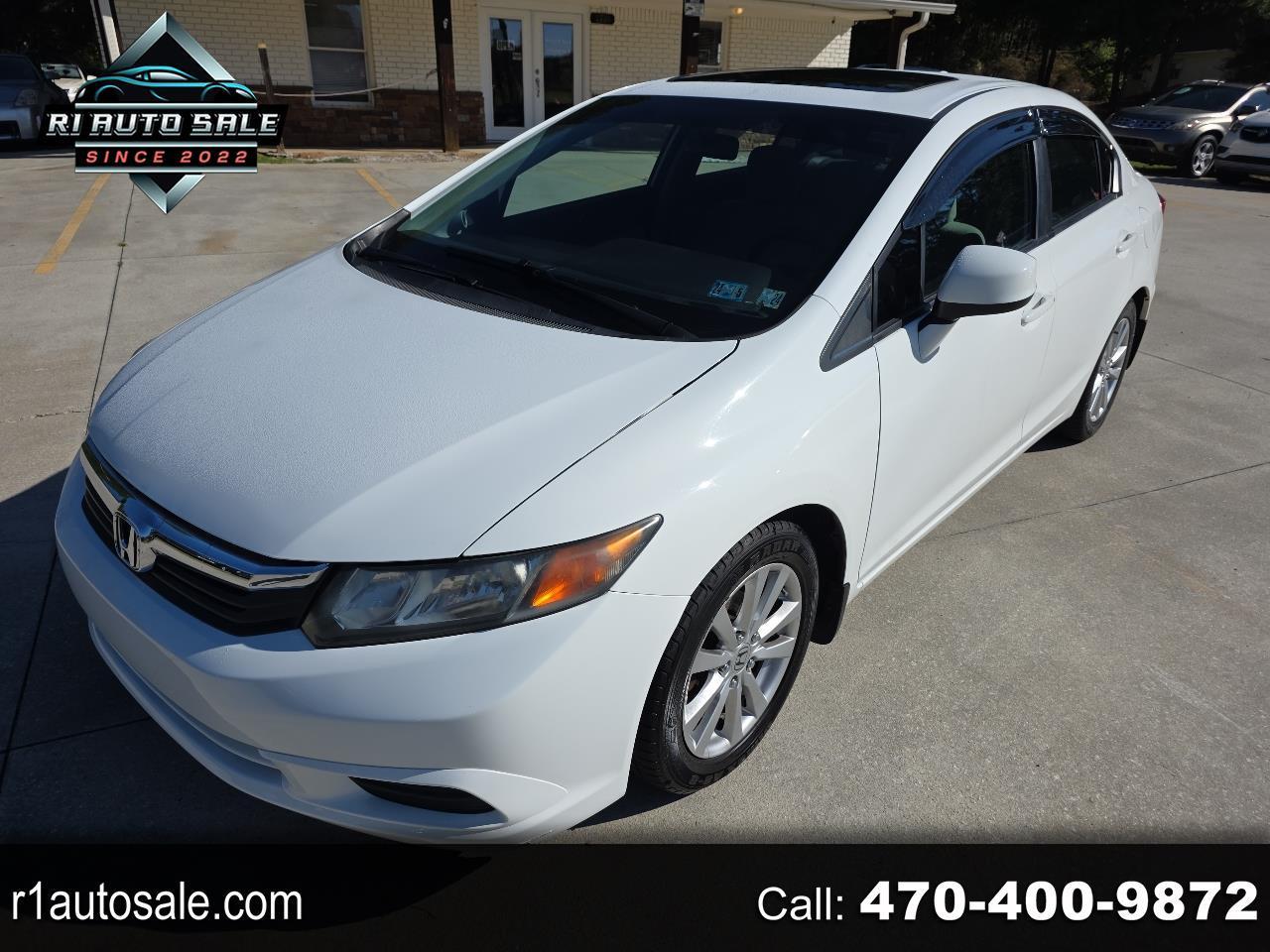 Honda Civic Sdn 4dr Auto EX 2012