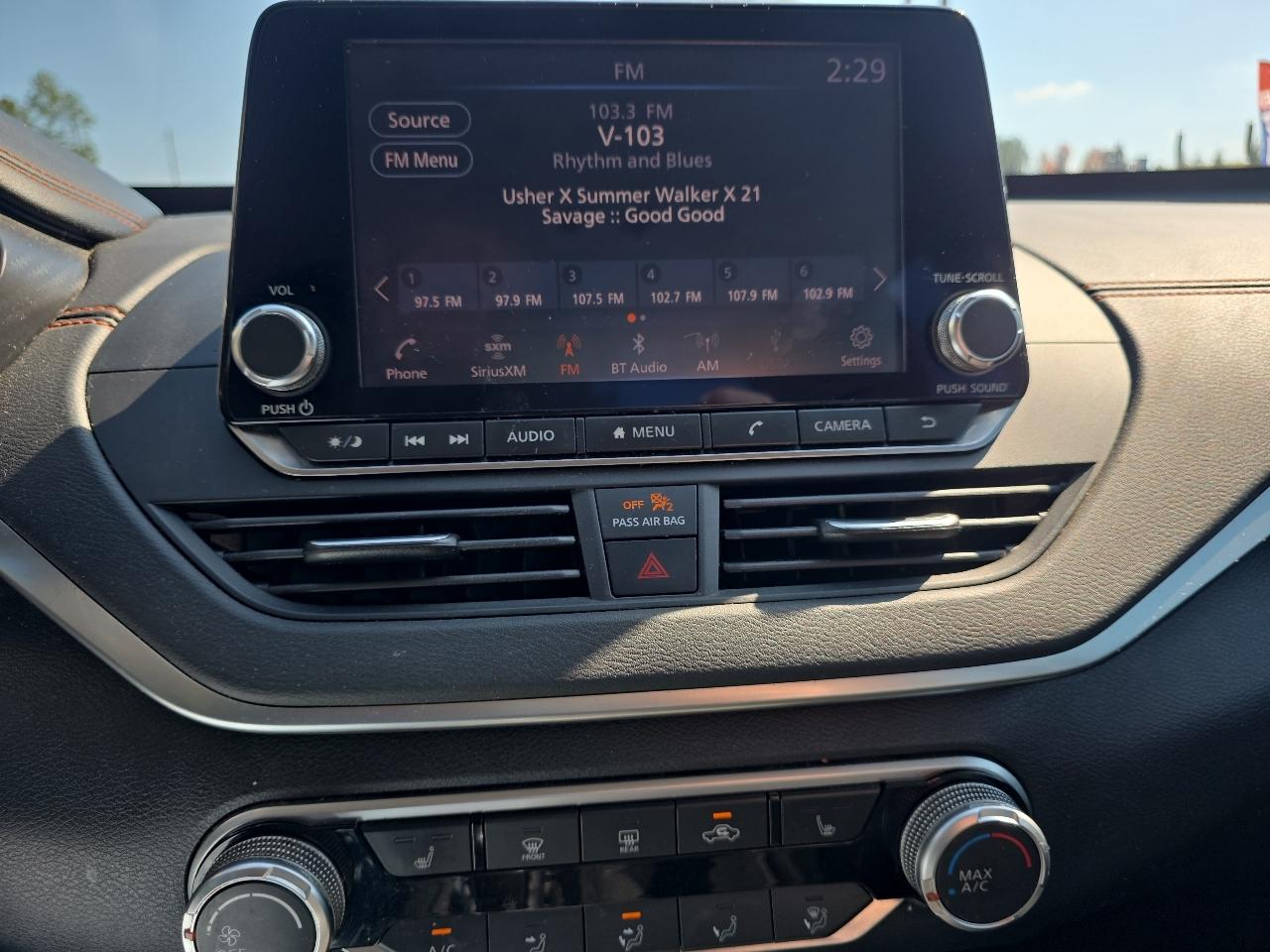Nissan Altima 2.5 SR Sedan 2019