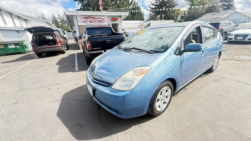 Blue 2005 Toyota Prius Hatchback Front-Wheel Drive Continuously Variable Transmission