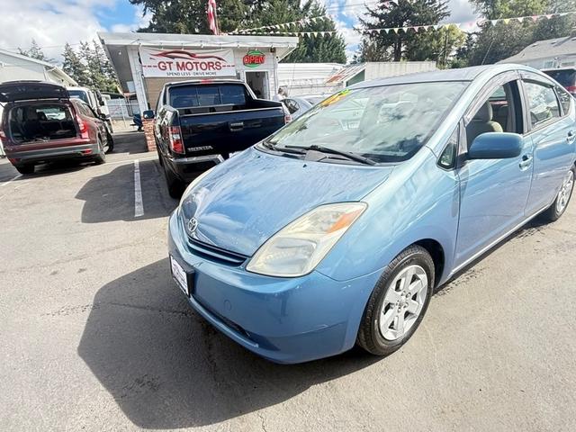 Blue 2005 Toyota Prius Hatchback Front-Wheel Drive Continuously Variable Transmission