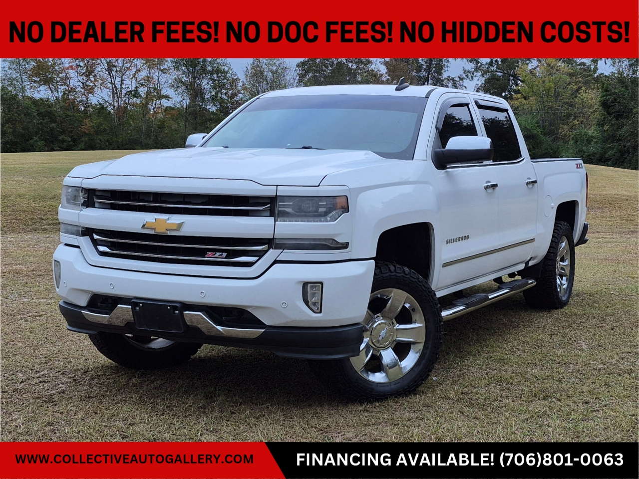 2016 Chevrolet Silverado 1500 LTZ Z71 Crew Cab 4WD SWB