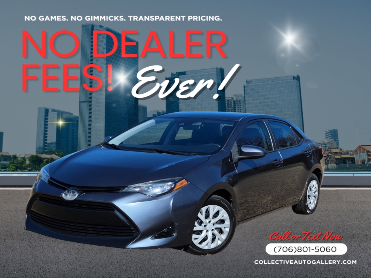 Toyota Corolla LE 4D Sedan 2019