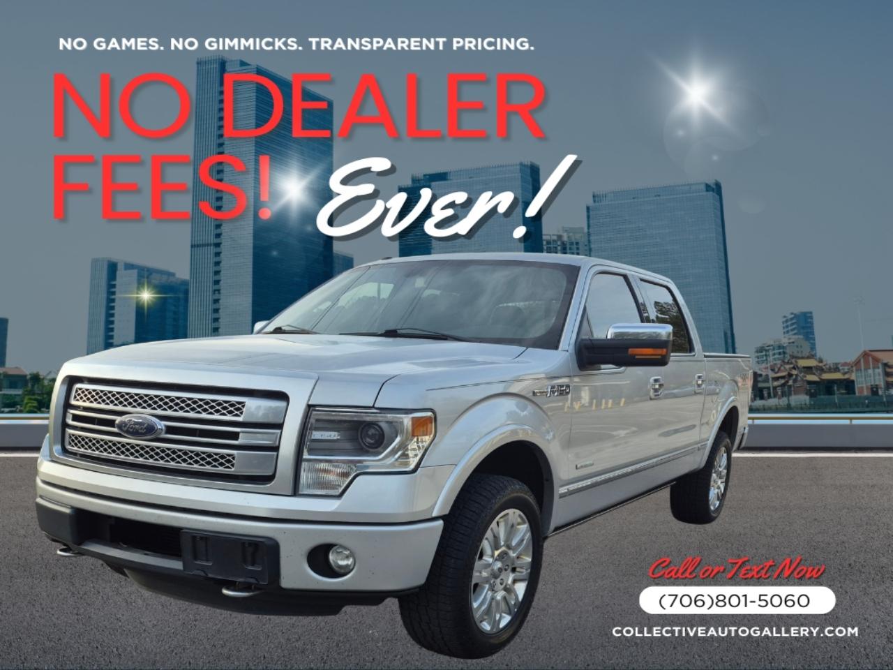Ford F-150 Platinum 4WD SuperCrew 5.5' Box 2013