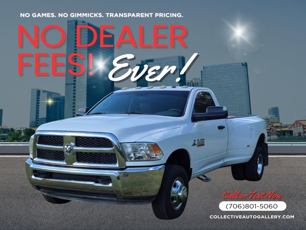 RAM 3500 Tradesman Regular Cab 4WD DRW 2017