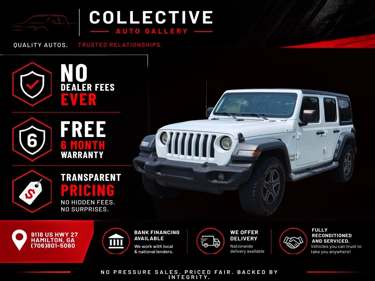 Jeep Wrangler Unlimited Sport 2019