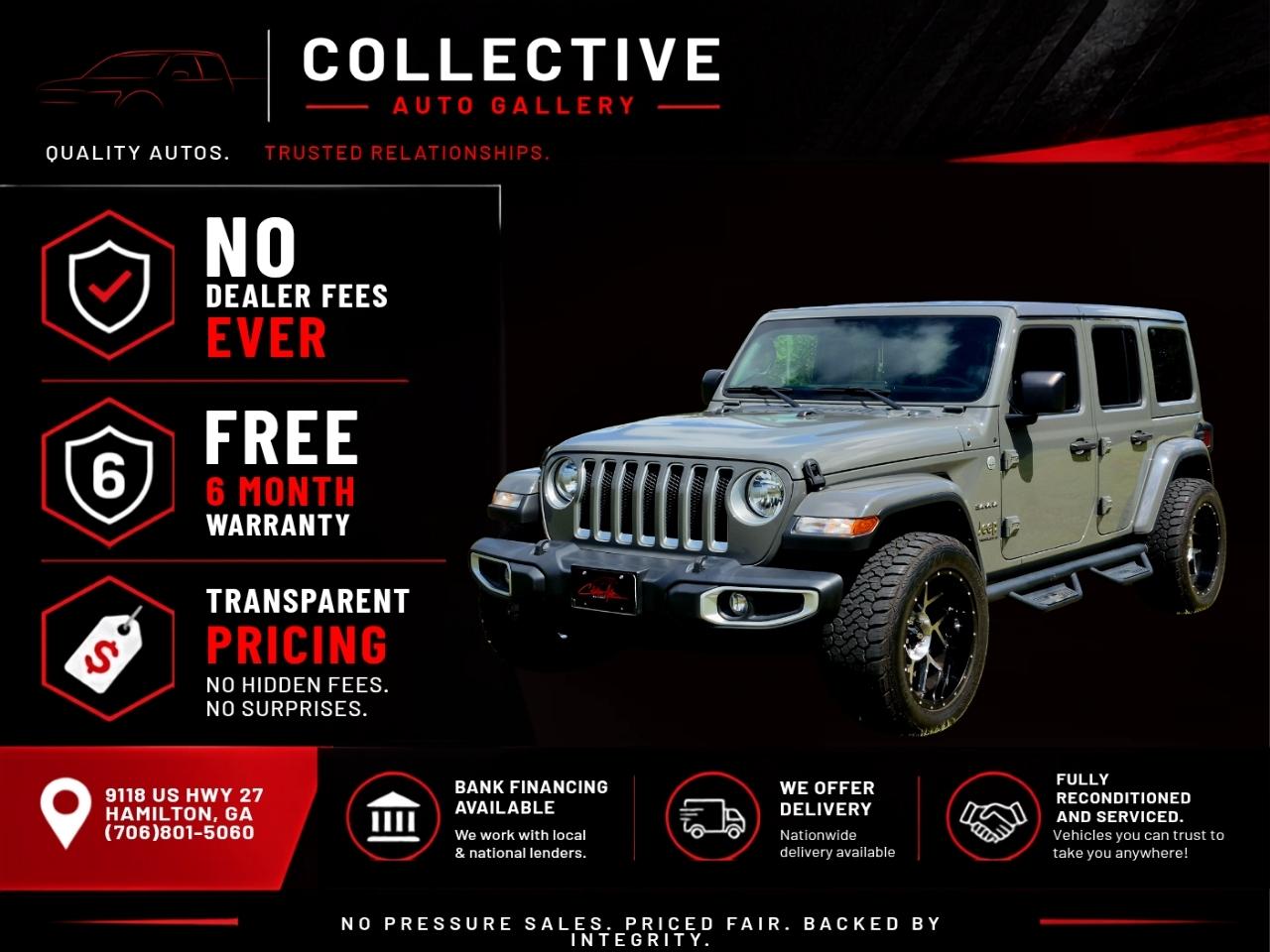 Jeep Wrangler Unlimited Sahara 4D SUV 4WD 2023
