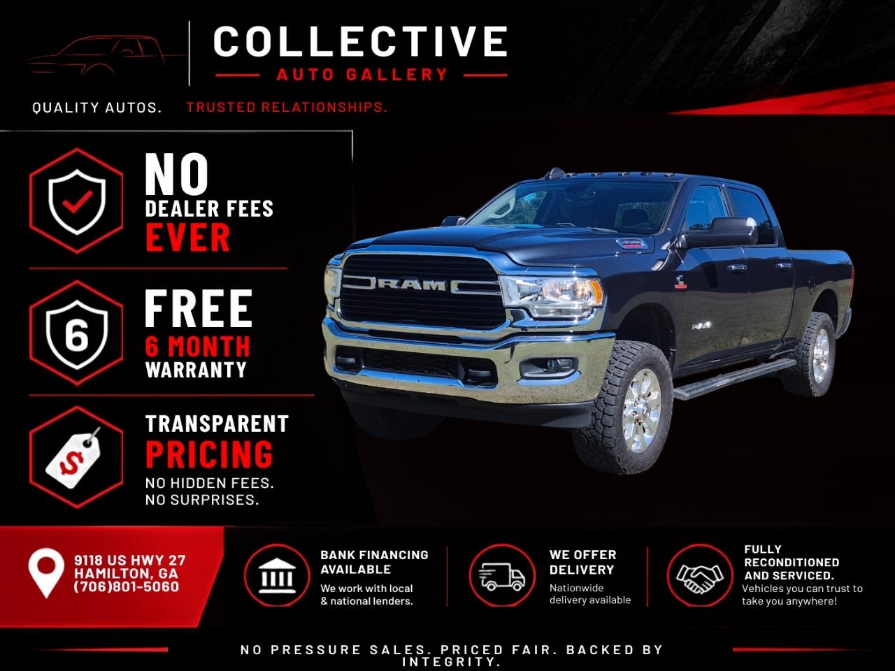 RAM 3500 Big Horn Crew Cab SWB 4WD 2019