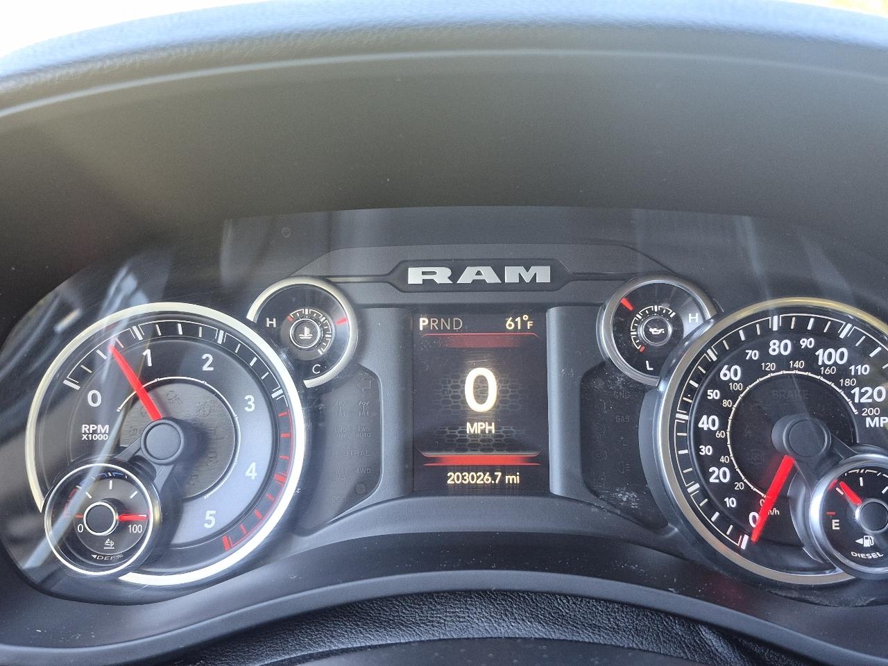 RAM 3500 Big Horn Crew Cab SWB 4WD 2019