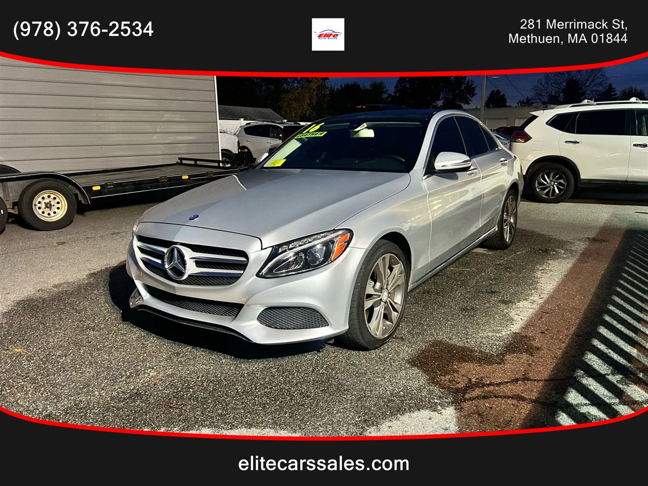 2016 Mercedes-Benz C-Class C 300 4MATIC Sedan 4D