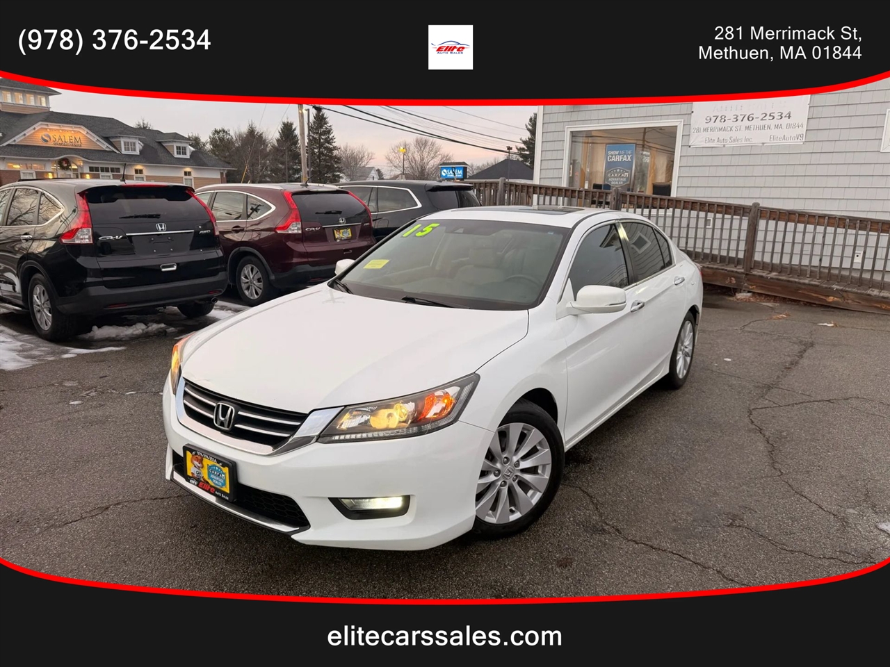 2015 Honda Accord EX-L Sedan 4D