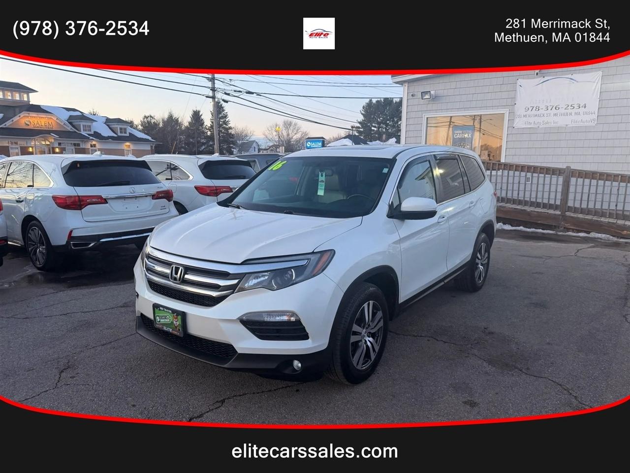 2016 Honda Pilot EX-L Sport Utility 4D