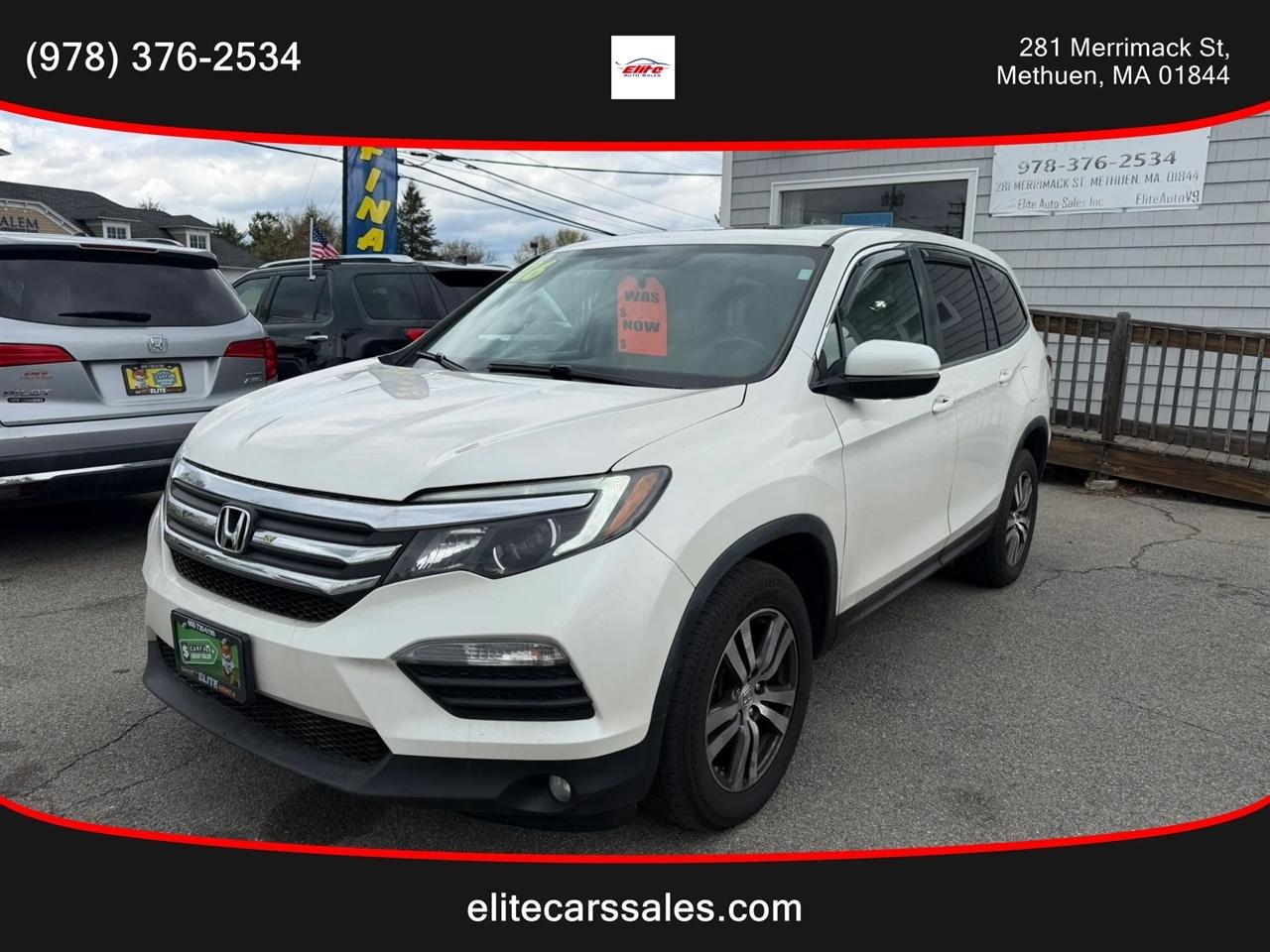 2016 Honda Pilot EX-L Sport Utility 4D