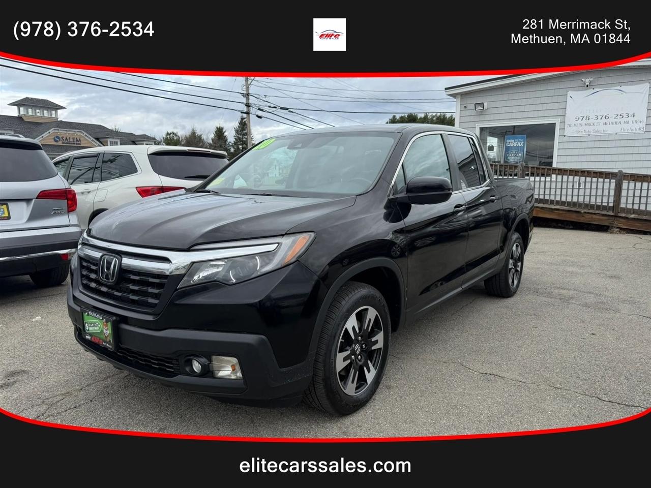 2020 Honda Ridgeline RTL Pickup 4D 5 ft